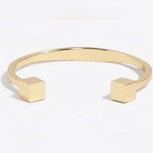 J Crew Factory Golden Cuff Bracelet